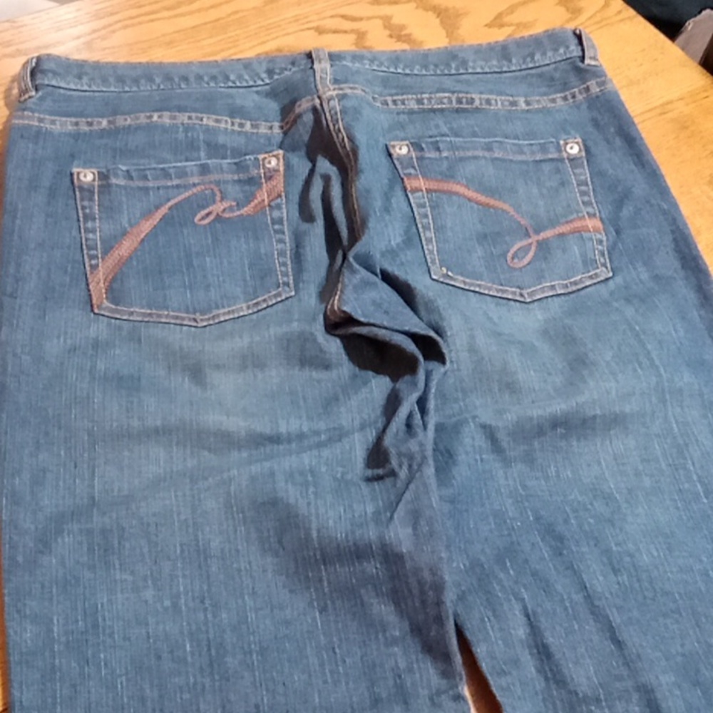 FRENCH CONNECTION 10 Women Used Preowned JEANS DENIM FADED BLUE Casual